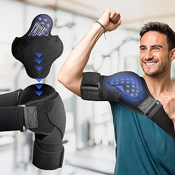 POAGL Hot & Cold Gel Pack – Fits Shoulder Brace | Reusable & Leak-Proof for Pain Relief