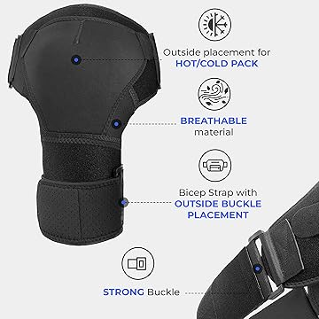 POAGL Shoulder Brace for Men Both Left and Right Arm