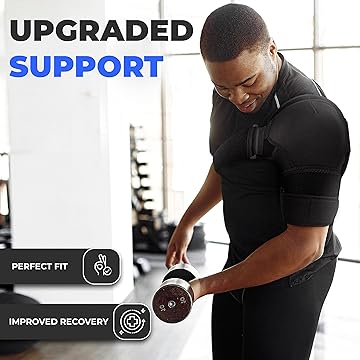 POAGL Shoulder Brace for Men Both Left and Right Arm